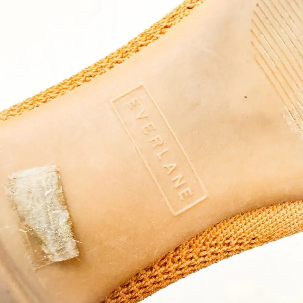 Everlane The 40 Hour Flat Ballet Tan Brown Pointy Toe Woven Shoes Size 6